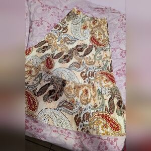 Bohemian Paisley Maxi Skirt